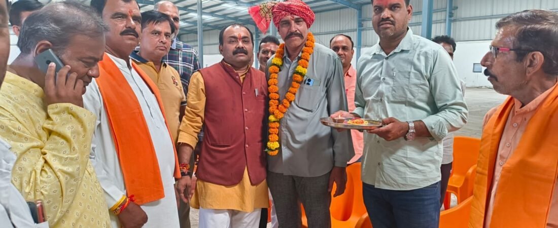 विधायक शर्मा ने किया समर्थन मूल्य खरीदी केंद्र का शुभारंभ