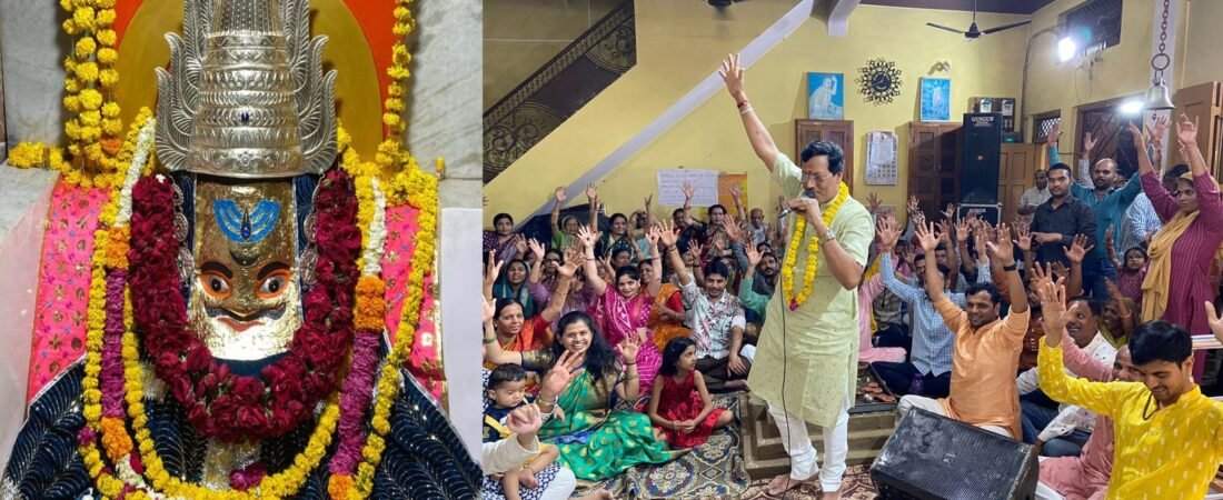 ऐसी लागी लगन मीरा हो गई मगन                            &nbsp;&nbsp;&nbsp;&nbsp;&nbsp;&nbsp;&nbsp;&nbsp; द्वारका मंत्री ने कर्ण प्रिय भजनों से समा बांधा