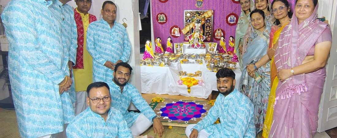 कांटाफोड मे होलानी निवास पर किया अन्नकूट का आयोजन